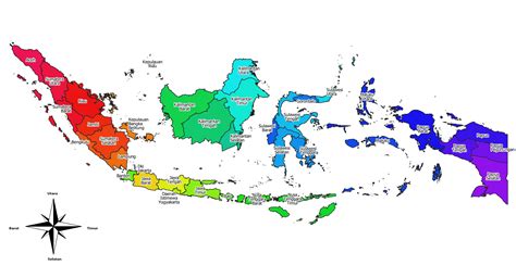 peta indonesia 38 provinsi