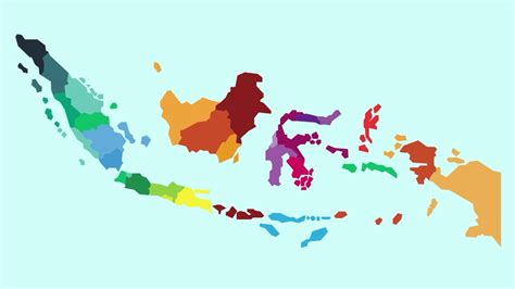 peta indonesia animasi kartun