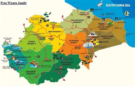 Peta Jambi Lengkap Dengan Nama Kota Lamudi Gambar Peta Provinsi Jambi Lengkap - Gambar Peta Provinsi Jambi Lengkap