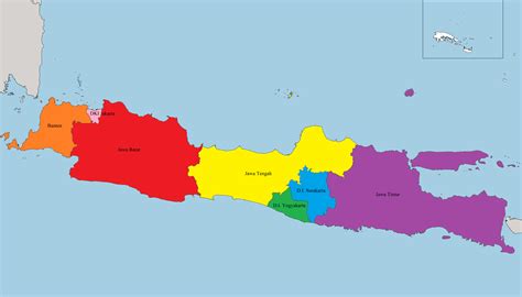 peta pulau jawa