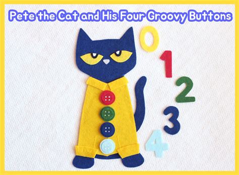 Pete Cat Buttons