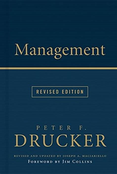 peter drucker books on management