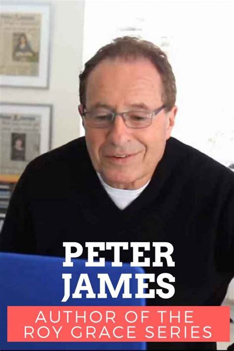 peter james author biography examples