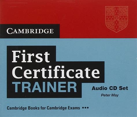 Peter May First Certificate Trainer