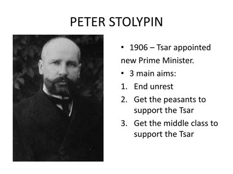 peter stolypin brief biography sample