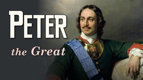 peter the great biography timeline info