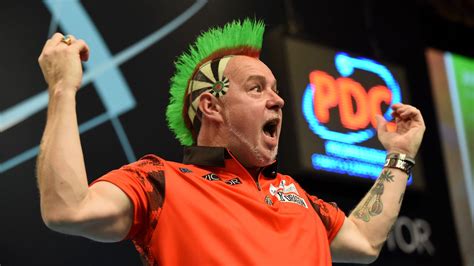 peter wright outside darts