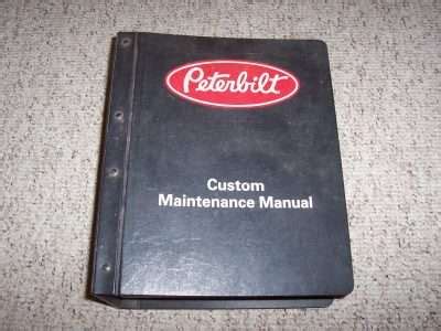 peterbilt service manual