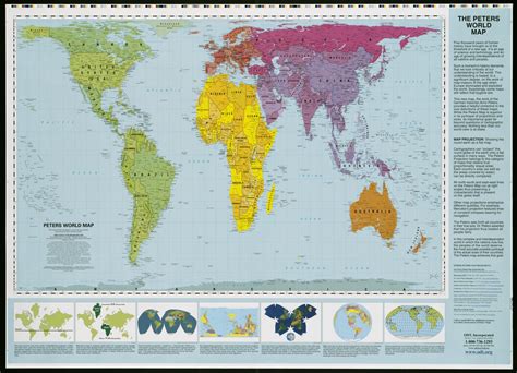 peters world map early learning geography