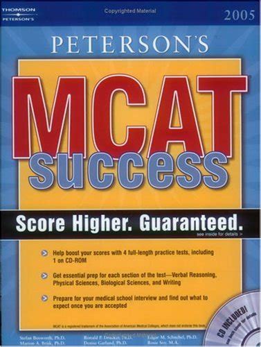 Read Online Peterson Mcat Success 2005 Papers Xtremepapers 