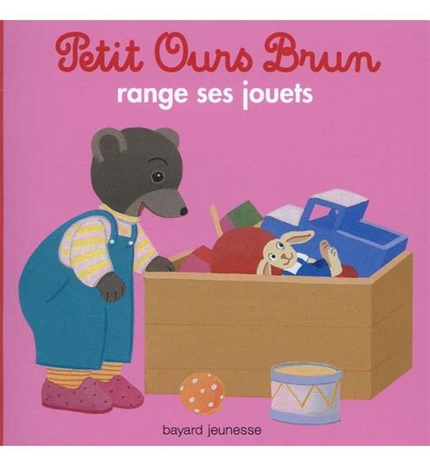 petit ours brun range ses jouets