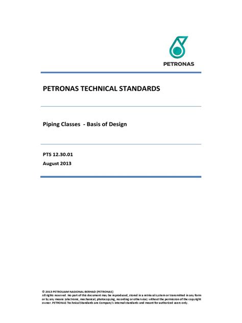 Full Download Petronas Technical Standards 
