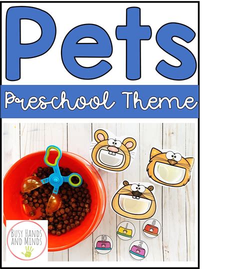 Pets Theme Prekinders Pets Kindergarten - Pets Kindergarten