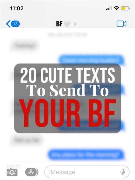 Petty Text To Send Boyfrend