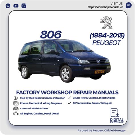 peugeot 806 engine manual