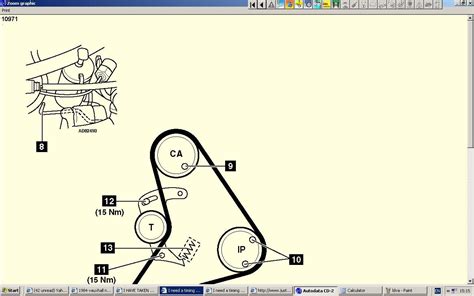 peugeot partner timing marks