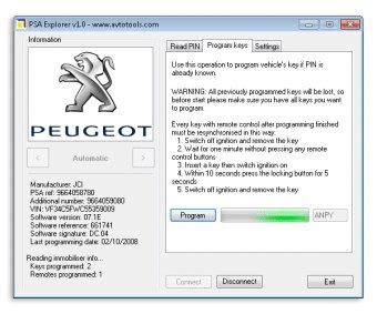 peugeot psa explorer