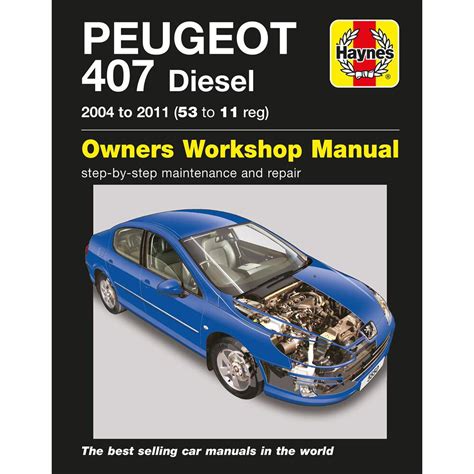 Read Peugeot 407 2004 2011 Diesel Repair Service Manual 