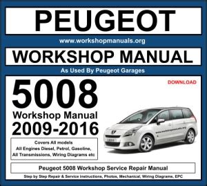 Read Peugeot 5008 Repair Manual Rockr 