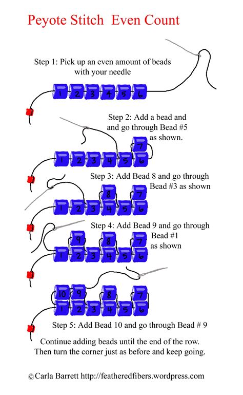 Peyote Stitch Tutorial