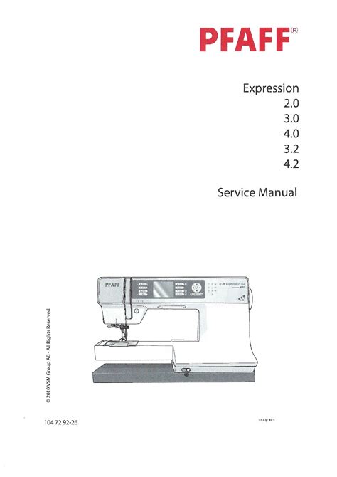 Download Pfaff Service Manual 