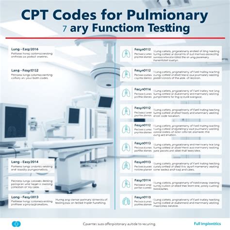 Pft Cpt Code