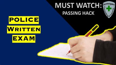 pg police written examination