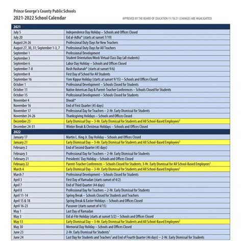 Pgcps Calendar Pdf