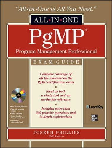 Pgmp Program Management Professional All In One Exam