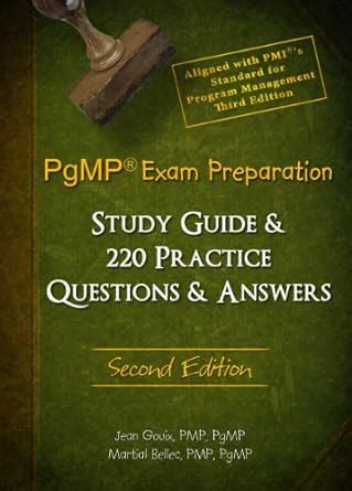 Read Pgmp Study Guide 220 Practice Questions Answers 