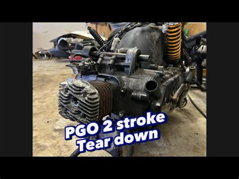 Pgo 2 Stroke Scooter Engine Full Service Repair Manual