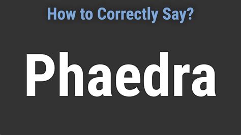 phaedra lloyd: ᐅ Pronunciation, Meaning & Origin AudioNames