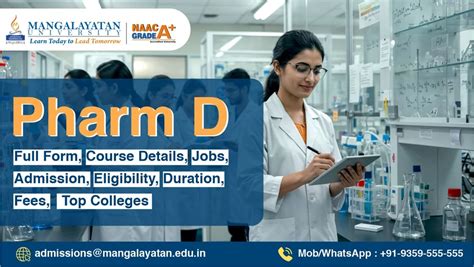 Pharm D Course Details