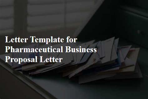 pharmaceutical licensing business proposal sample
