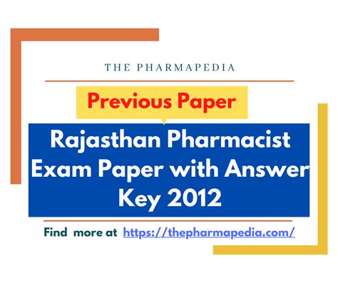 Read Online Pharmacist Exam Paper 2012 