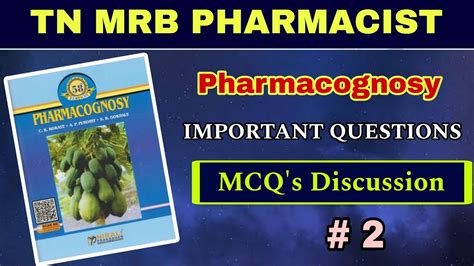 Full Download Pharmacognosy Mcq With Answer 