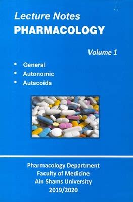 Download Pharmacology I Ain Shams University 
