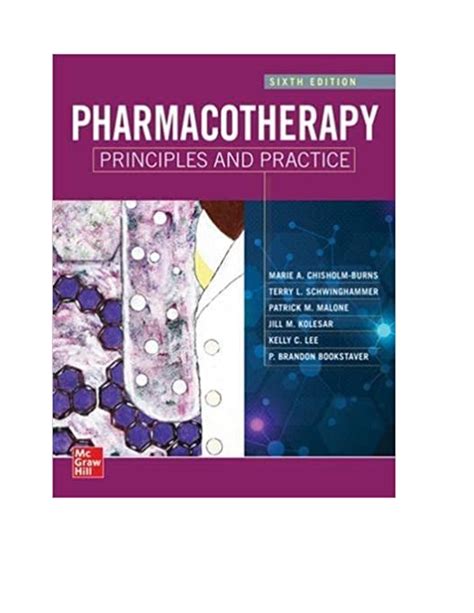 pharmacotherapy principles and practice