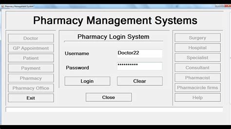 Pharmacy Management System Database Project