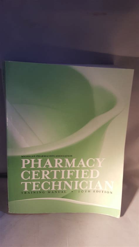 Download Pharmacy Certified Technician Training Manual 