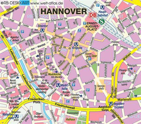pharus map hanover city 1 12000 all sights at a g