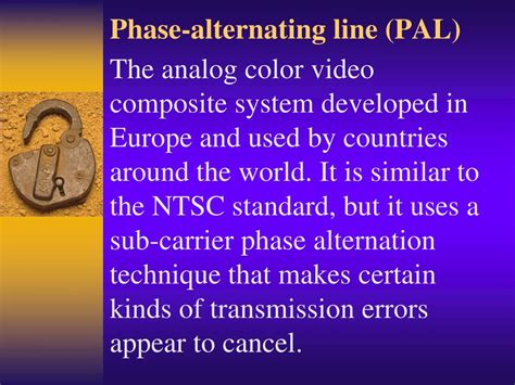 Phase Alternating Line