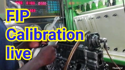 phasing and calibration fuel injection pump