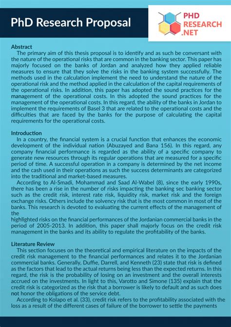 Phd Research Proposal Example Food And Nutrition