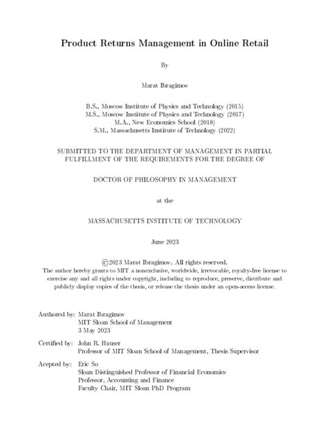 phd thesis on performance management in hotel