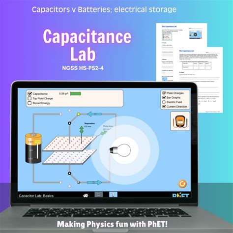 Phet Lab Key Capacitance