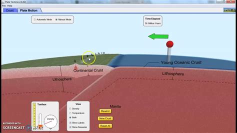 Phet Plate Tectonics