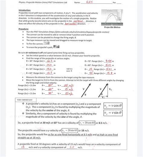 Phet Simulations Answer Key