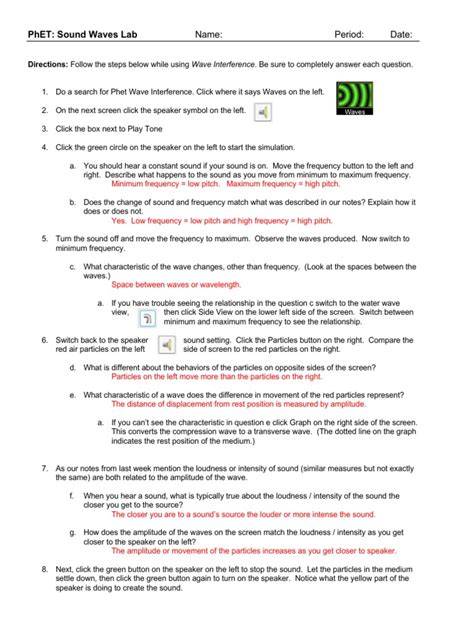 phet spectrum lab answers