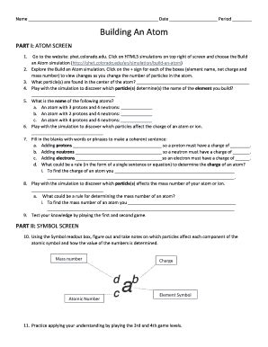 Full Download Phet Simulation Build An Atom Answer Key 